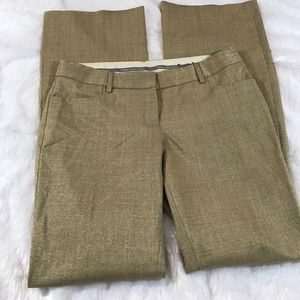 Express Stylist Size 4 Gold Dress Pants